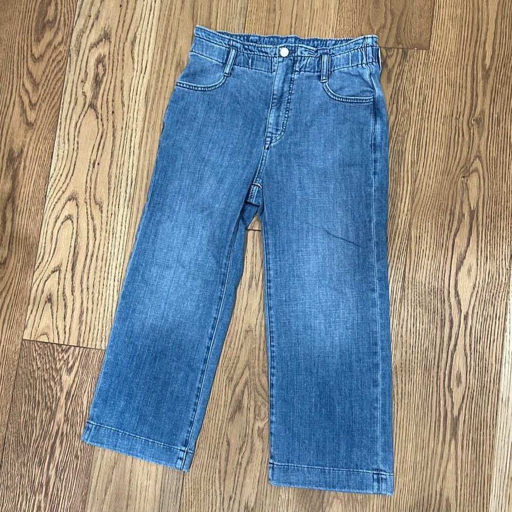 J. Crew, paperbag waist cropped jeans, Size 27 petite